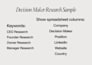 build targeted b2b prospect lists and find decision makers